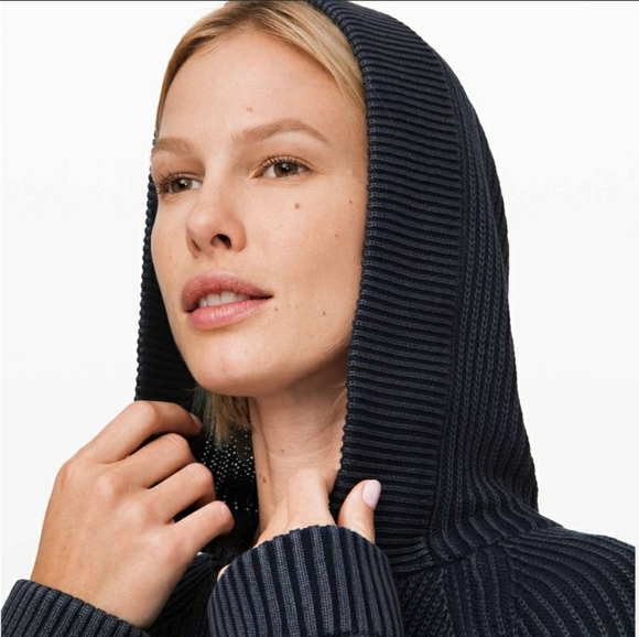 Lululemon Rest Assured Full Zip Hoodie NWT Black L - Picture 5 of 8